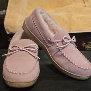 Pink Suede My Slippers